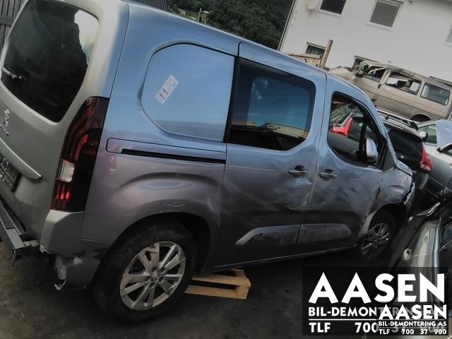 Peugeot Partner 2019-->> (Type III) , Motorkode: YH01, Girkassekode: