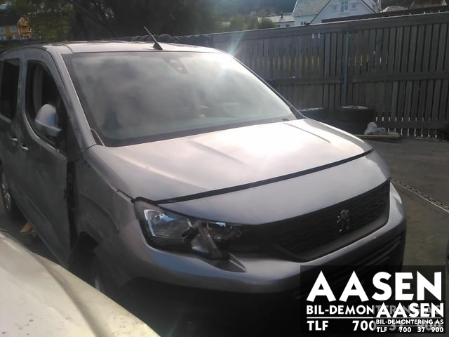 Peugeot Partner 2019-->> (Type III) , Motorkode: YH01, Girkassekode: