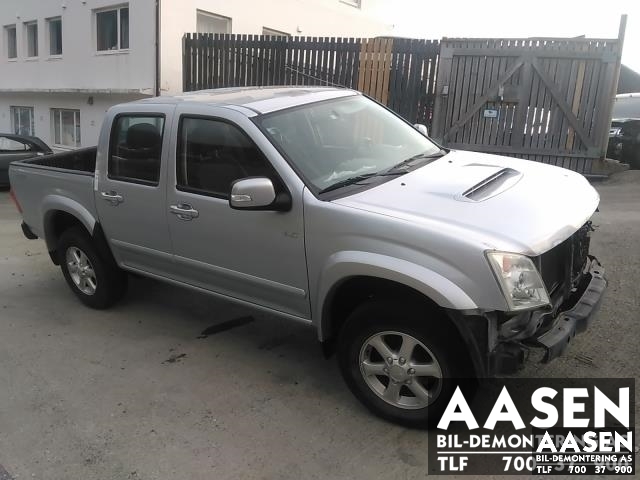 Isuzu D-Max 2007-2012 (Type I) , Motorkode: 4JJ1-TC, Girkassekode: 