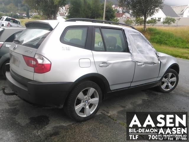 BMW X3 2003-2006 (Fase 1) (E83) (E83), Motorkode: 11 00 0 441 267, Girkassekode: GS6X37DZ