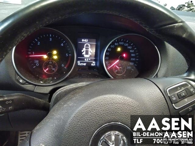 VW Golf VI 2008-2012 , Motorkode: CAYC, Girkassekode: LHW