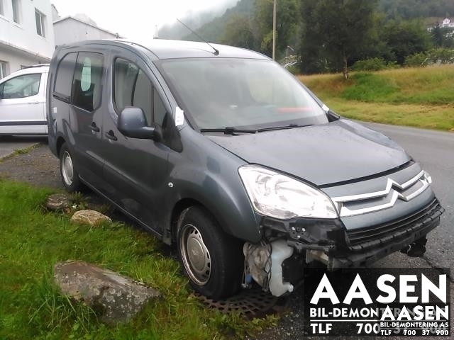 Citroën Berlingo 2008-2015 (Type II, Fase 1) , Motorkode: 9H06, Girkassekode: