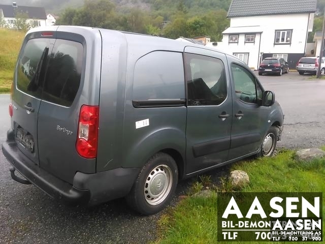 Citroën Berlingo 2008-2015 (Type II, Fase 1) , Motorkode: 9H06, Girkassekode: