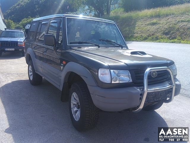 Hyundai Galloper 1998-2003 , Motorkode: D4BH, Girkassekode: 
