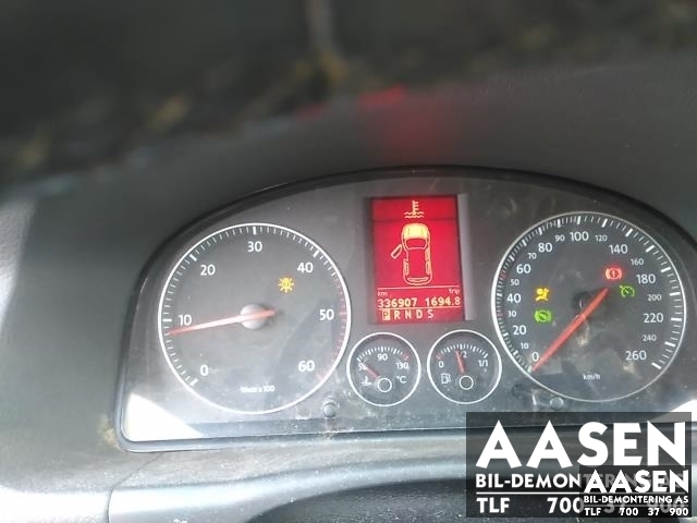 VW Touran 2003-2006 (Type I, Fase 1) , Motorkode: BKD, Girkassekode: 