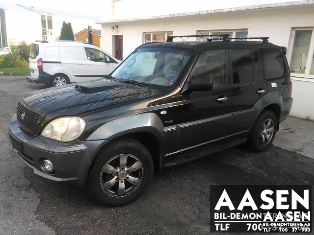 Hyundai Terracan 2002-2007 , Motorkode: J3, Girkassekode: 