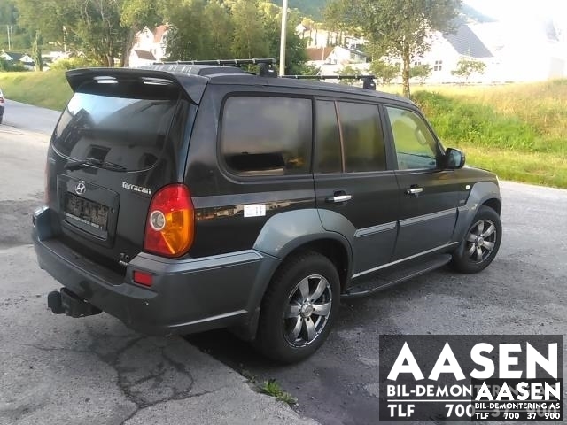 Hyundai Terracan 2002-2007 , Motorkode: J3, Girkassekode: 