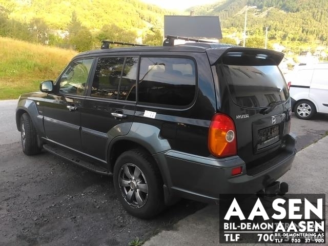 Hyundai Terracan 2002-2007 , Motorkode: J3, Girkassekode: 