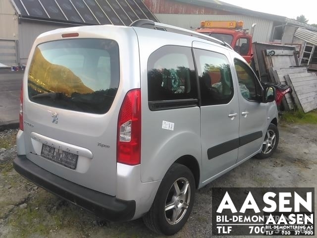 Peugeot Partner 2008-2015 (Type II, Fase 1) , Motorkode: 9HZ, Girkassekode: