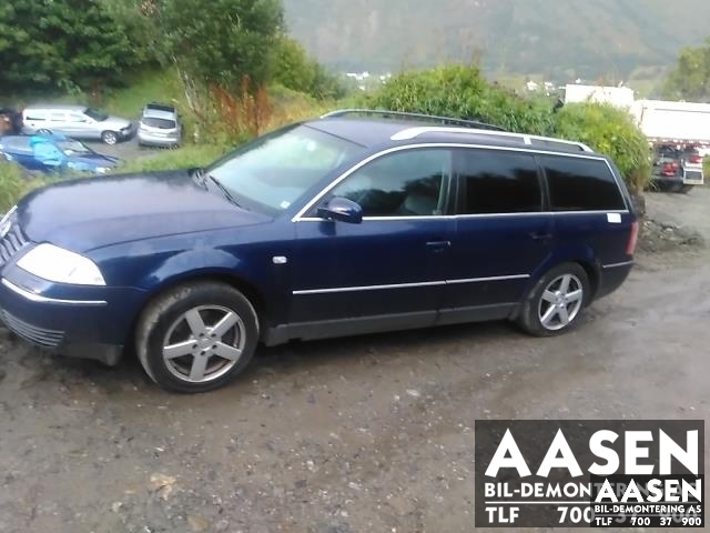 VW Passat 2001-2005 (B5,3BG) (B5,3BG), Motorkode: AKN, Girkassekode: FNM