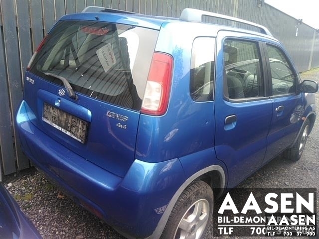 Suzuki Ignis 2000-2006 (Type I) (JAPAN) (JAPAN), Motorkode: M13A, Girkassekode: 