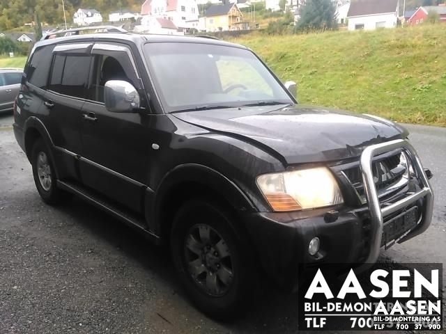 Mitsubishi Pajero 2000-2006 (Type III) , Motorkode: 4M41, Girkassekode: 
