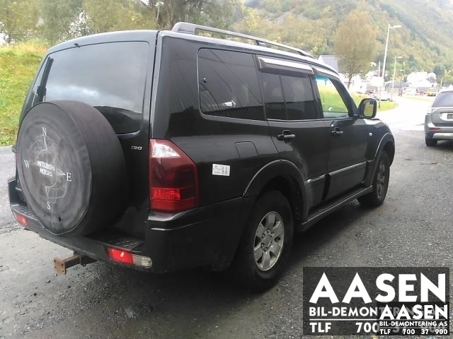 Mitsubishi Pajero 2000-2006 (Type III) , Motorkode: 4M41, Girkassekode: 