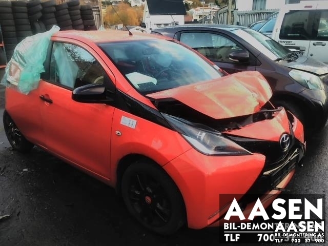 Toyota Aygo 2014-->> (Type II) , Motorkode: 1KR-FE, Girkassekode: 