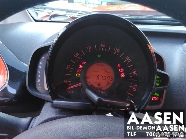 Toyota Aygo 2014-->> (Type II) , Motorkode: 1KR-FE, Girkassekode: 