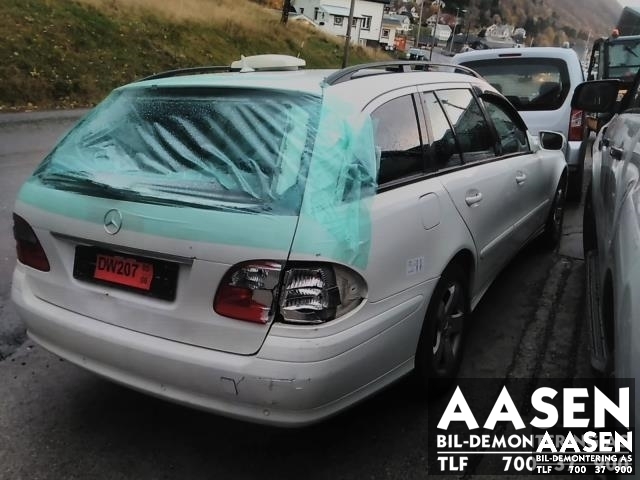 Mercedes E-Klasse 2006-2009 (Fase 2) (W211) (W211), Motorkode: 642921, Girkassekode: 72268906766903