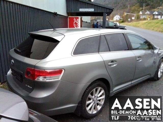 Toyota Avensis 2009-2015 (Type III, Fase 1) , Motorkode: 1AD-FTV, Girkassekode: 