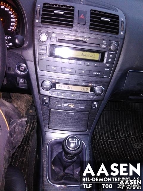 Toyota Avensis 2009-2015 (Type III, Fase 1) , Motorkode: 1AD-FTV, Girkassekode: 