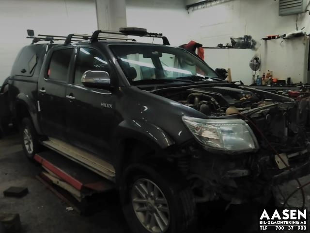 Toyota Hilux 2012-2016 , Motorkode: 1KD-FTV, Girkassekode: 