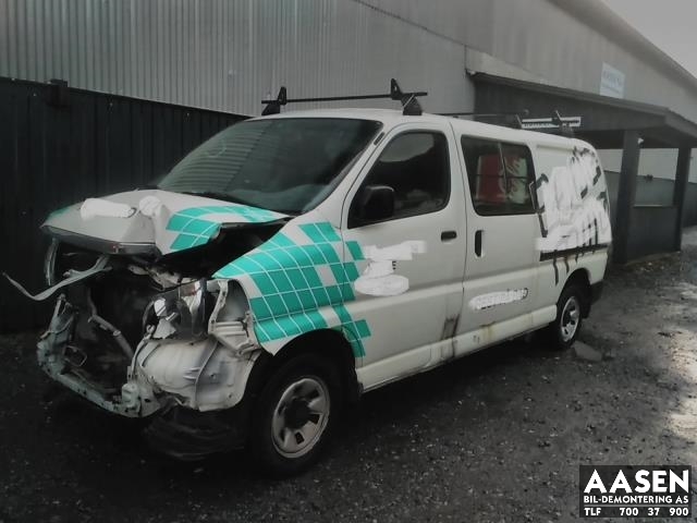 Toyota Hiace 2007-2012 (Fase 3) , Motorkode: 2KD-FTV, Girkassekode: 33030-26A61