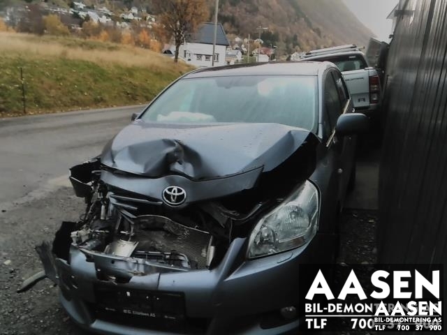 Toyota Verso 2009-2016 (Type III) , Motorkode: 2ZR-FAE, Girkassekode: 