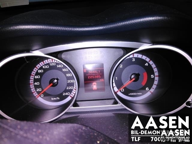 Mitsubishi Outlander 2007-2010 (Type II, Fase 1) , Motorkode: BSY, Girkassekode: 