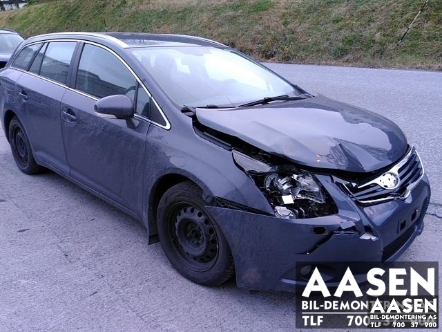 Toyota Avensis 2009-2015 (Type III, Fase 1) , Motorkode: 1ZR-FAE, Girkassekode: 