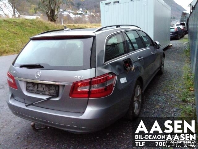 Mercedes E-Klasse 2009-2013 (Fase 1) (W212) (W212), Motorkode: OM651.925, Girkassekode: 72299603734648