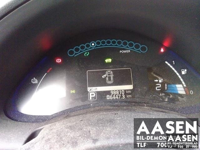 Nissan Leaf 2011-2017 (Type I) , Motorkode: EM57, Girkassekode: 