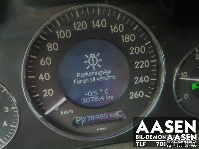 Mercedes E-Klasse 2006-2009 (Fase 2) (W211) (W211), Motorkode: OM 646.821, Girkassekode: 