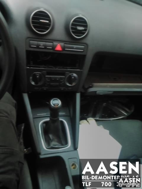 Audi A3 2003-2008 (Type II, Fase 1) , Motorkode: BGU, Girkassekode: FVH