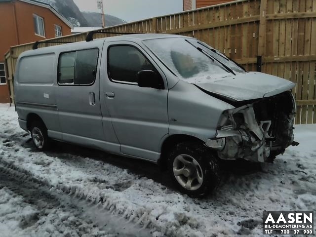Toyota Hiace 2007-2012 (Fase 3) , Motorkode: 2KD-FTV, Girkassekode: 