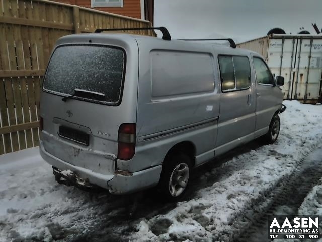 Toyota Hiace 2007-2012 (Fase 3) , Motorkode: 2KD-FTV, Girkassekode: 