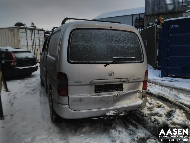 Toyota Hiace 2007-2012 (Fase 3) , Motorkode: 2KD-FTV, Girkassekode: 