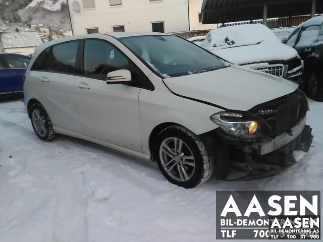 Mercedes B-Klasse 2011-2018 (W246) (W246), Motorkode: OM651.901, Girkassekode: 72400300379626