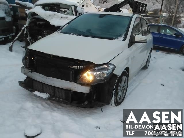 Mercedes B-Klasse 2011-2018 (W246) (W246), Motorkode: OM651.901, Girkassekode: 72400300379626