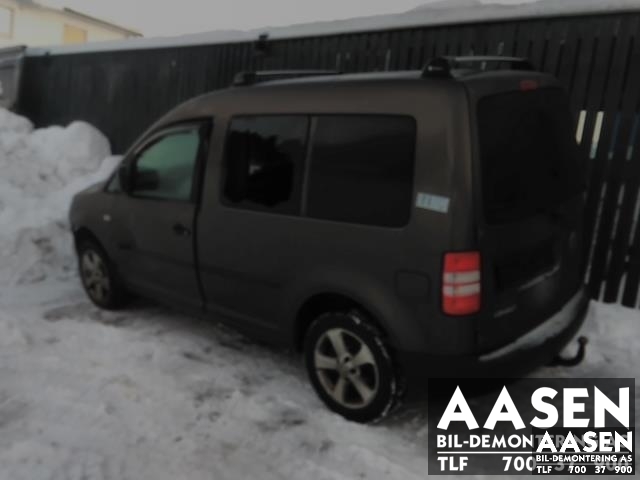 VW Caddy 2010-2015 (Type III, Fase 2) , Motorkode: CAYD, Girkassekode: NQP