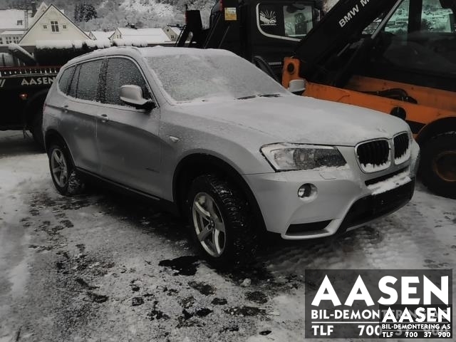 BMW X3 2010-2017 (F25) (F25), Motorkode: N47 D20 C, Girkassekode: 