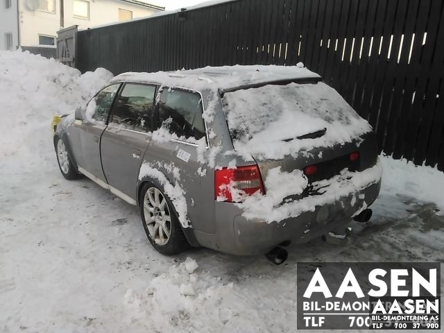 Audi A6, Allroad 2000-2005 (Type I) (C5) (C5), Motorkode: AKE| BAU, Girkassekode: FTH