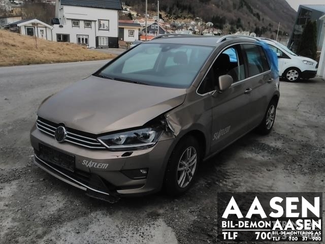 VW Golf Sportsvan 2014-2018 , Motorkode: CYVB, Girkassekode: SMN