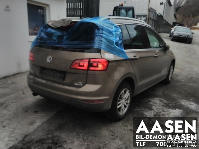 VW Golf Sportsvan 2014-2018 , Motorkode: CYVB, Girkassekode: SMN