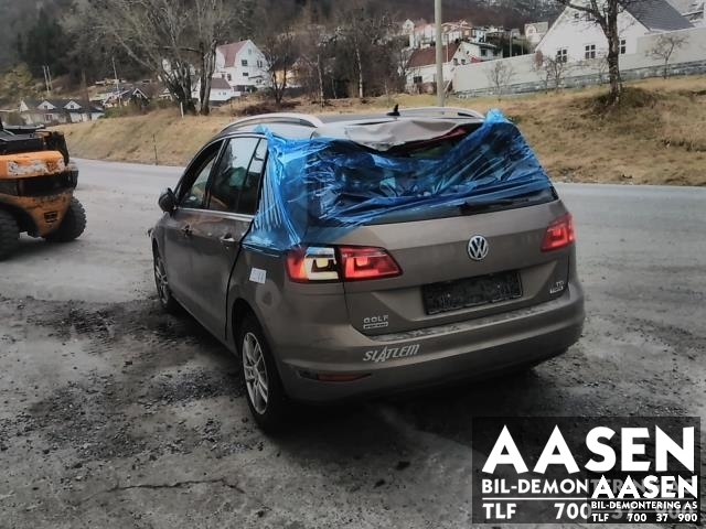 VW Golf Sportsvan 2014-2018 , Motorkode: CYVB, Girkassekode: SMN