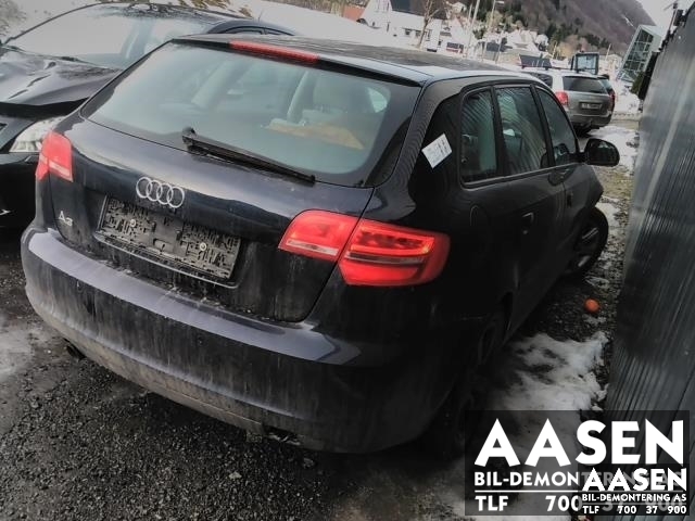 Audi A3 2009-2012 (Type II, Fase 2) , Motorkode: CAYC, Girkassekode: LUB