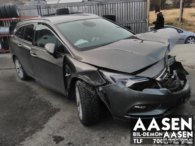 Opel Astra K 2015-->> , Motorkode: B16DTU, Girkassekode: MYJ