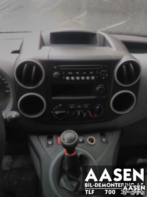Peugeot Partner 2008-2015 (Type II, Fase 1) , Motorkode: 9H06, Girkassekode: 