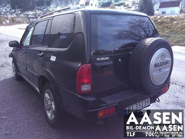 Suzuki Grand Vitara, XL-7 2001-2007 , Motorkode: RHWW4017704, Girkassekode: 