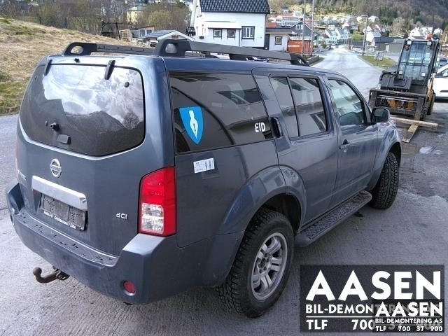 Nissan Pathfinder 2005-2010 (Fase 1) (R51) (R51), Motorkode: YD25, Girkassekode: 