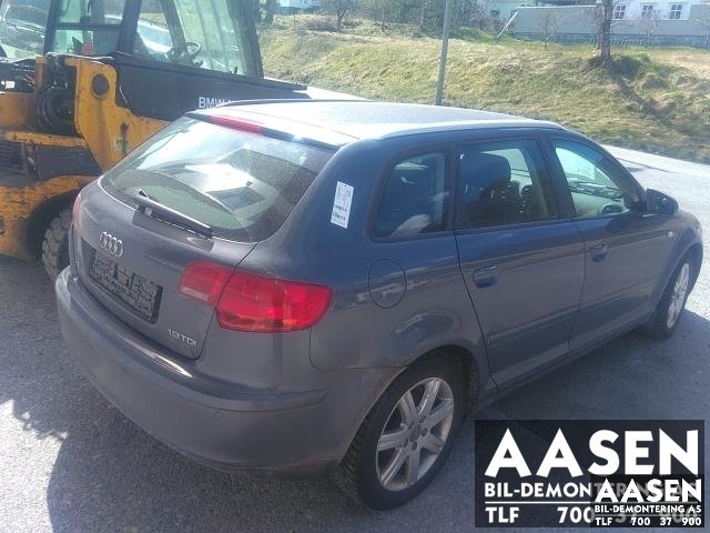 Audi A3 2003-2008 (Type II, Fase 1) , Motorkode: BLS, Girkassekode: JPL
