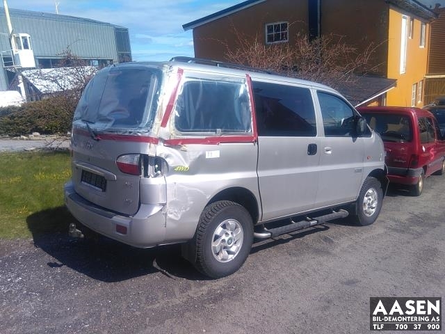 Hyundai H-1 2006-2008 (Type I, Fase 2) , Motorkode: D4CB, Girkassekode: 