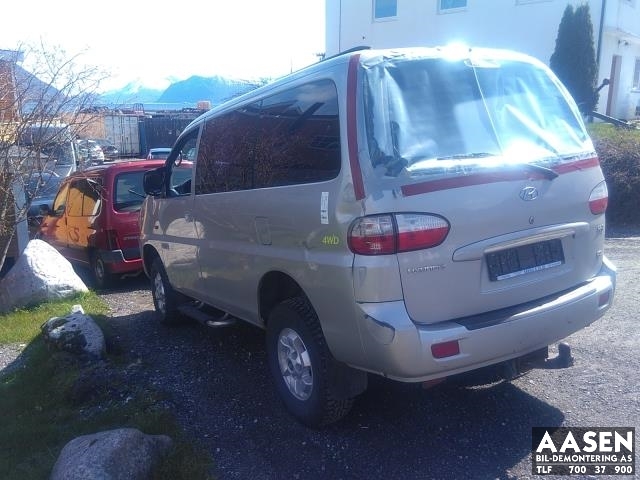 Hyundai H-1 2006-2008 (Type I, Fase 2) , Motorkode: D4CB, Girkassekode: 